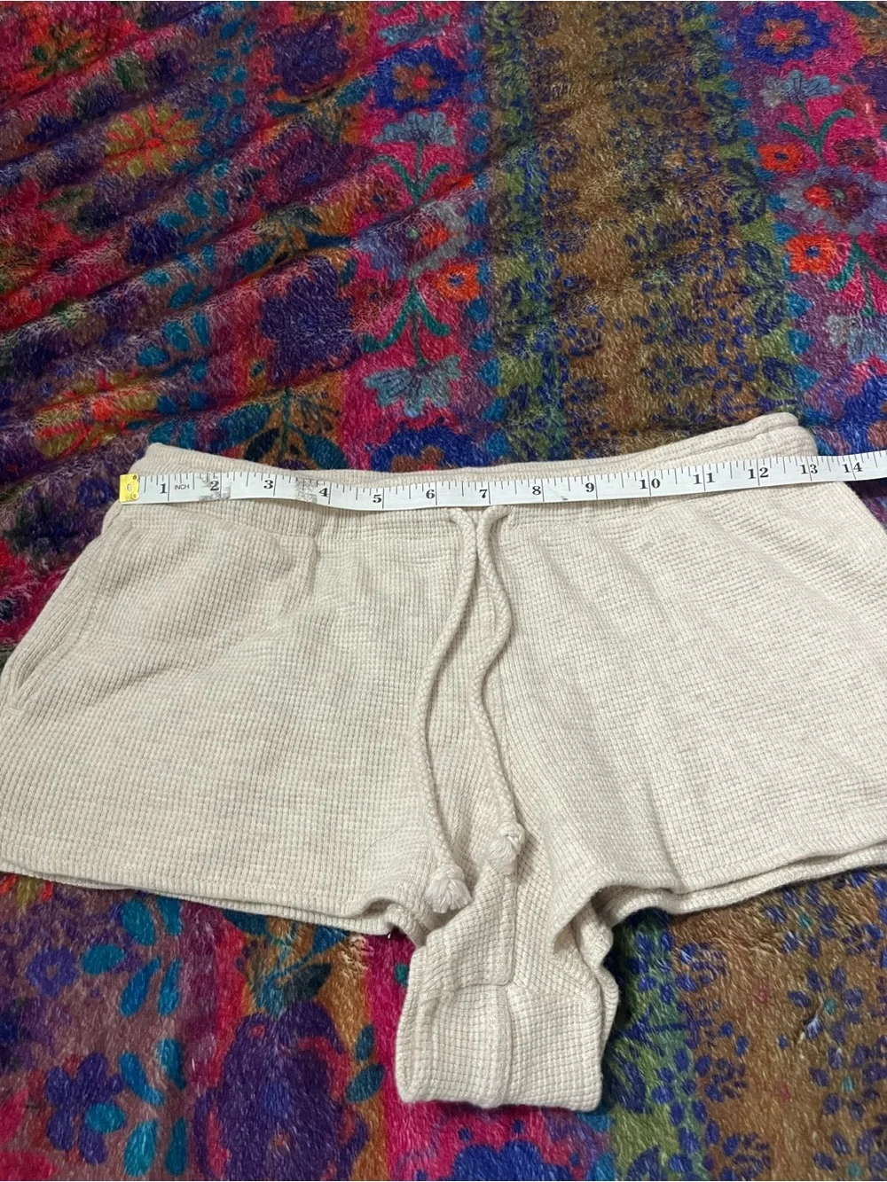 Forever 21 Cream Knit Cozy Lounge Shorts Size Juniors Small